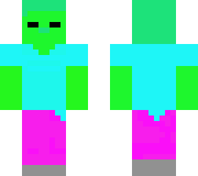 neon glow zombie