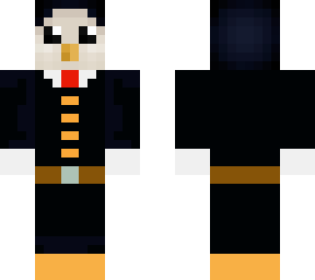 pengo in a suit