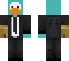 penguin in siut