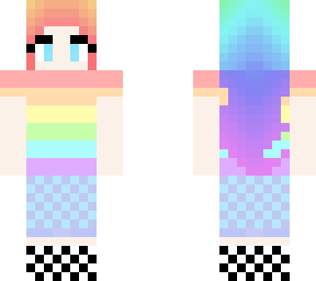 rainbow girl