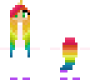 rainbow unicorn onesie