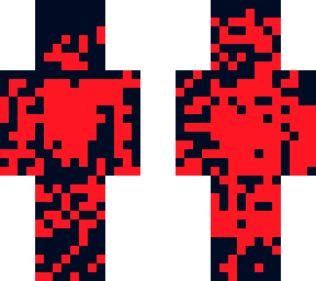 red and black