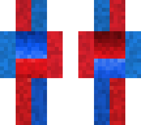 red blue