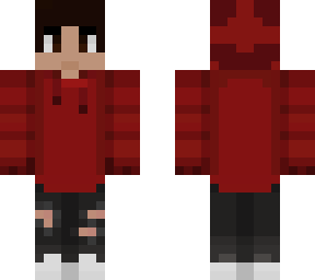 red hoodie boy