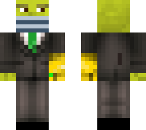 shrek in a mask