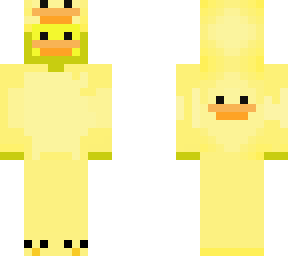skeppy in a duck onesie but hes a duck