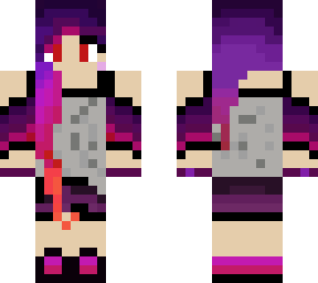 warm tonned and purple girl cute (without dragon characteristics)