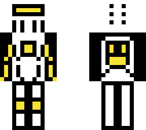 yellow cyborg