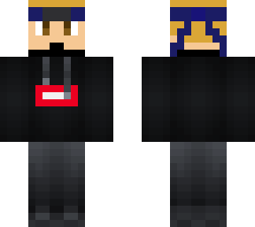 yo ninja con campera de supreme