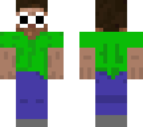 amazed green steve