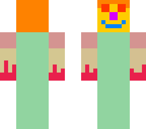 backwards weirdo skin