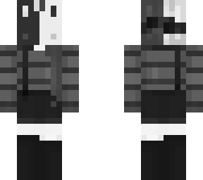 black n white bunny
