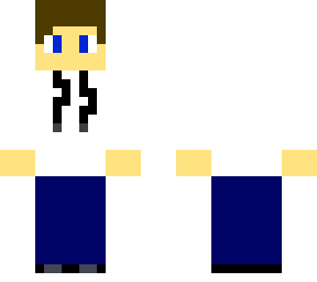 black shirt white jacket avatar