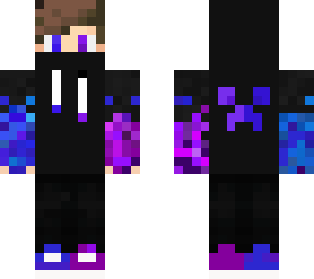 blue and purple