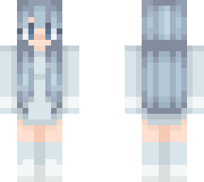 blue girl
