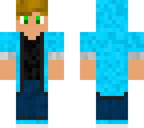 blue long coat (request from craftstorm