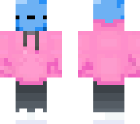 blue man