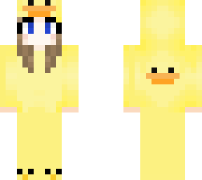 edited ducky girl but then brunette