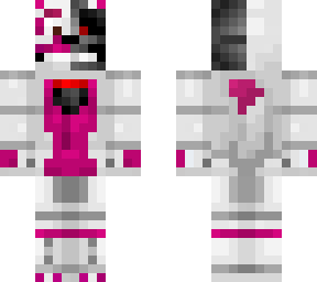 funtime foxy with faceplate open