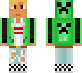 green jacket