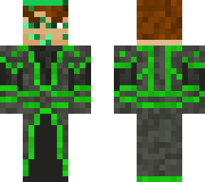 infected green superhero