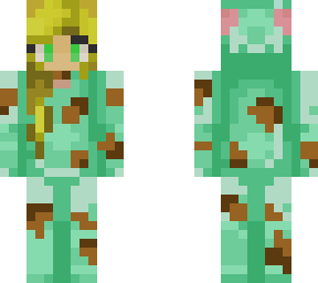mint chip cow onsie-maddy