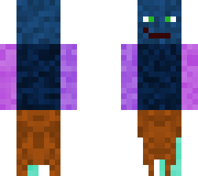 Multi Dimensional Cave Man | Minecraft Skin