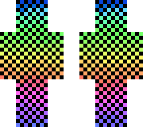 neon rainbow ninja