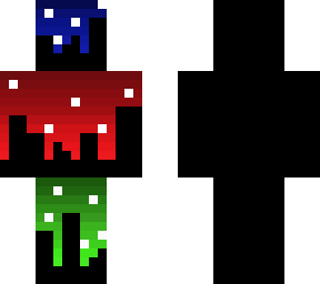 night red, green and blue   noche roja, verde y azul
