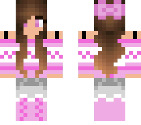 niki pink sweater