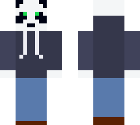 panda in a jumper