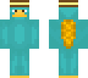 perry with bright yellow ribbon