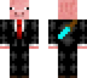 piggy in a suit