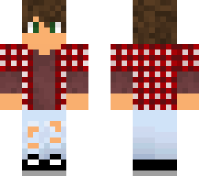 plaid over shirt guy