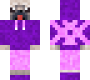 purple and pink pug