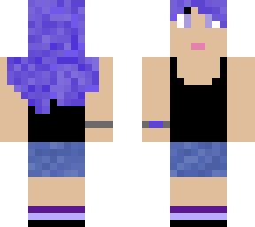 purple girl