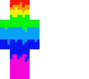 rainbow drip