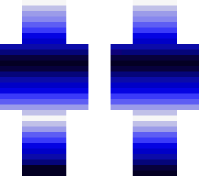 really cool blue striped skin