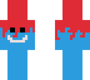red and blue