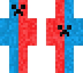 red and blue creeper