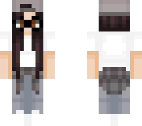 tomboy girl with glasses