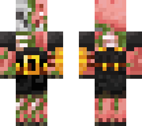 Zombified Piglin Brute Pink Minecraft Skin