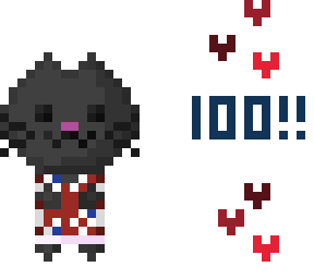 100 followers!! :3