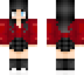 black haired girl
