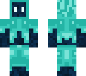 blue alien in costume