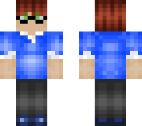 blue collar boy glasses