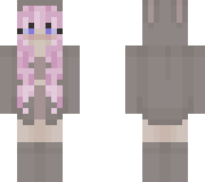 bunny girl pink hair