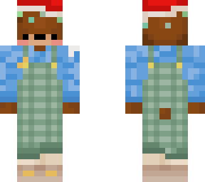 christmas bear girl