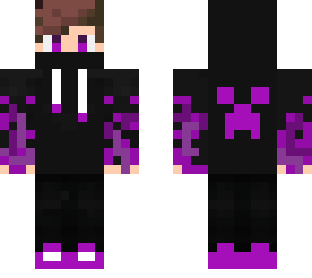 cool boy with evil fire