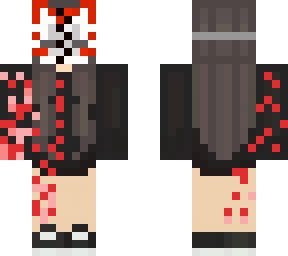 corrupted kitsune girl